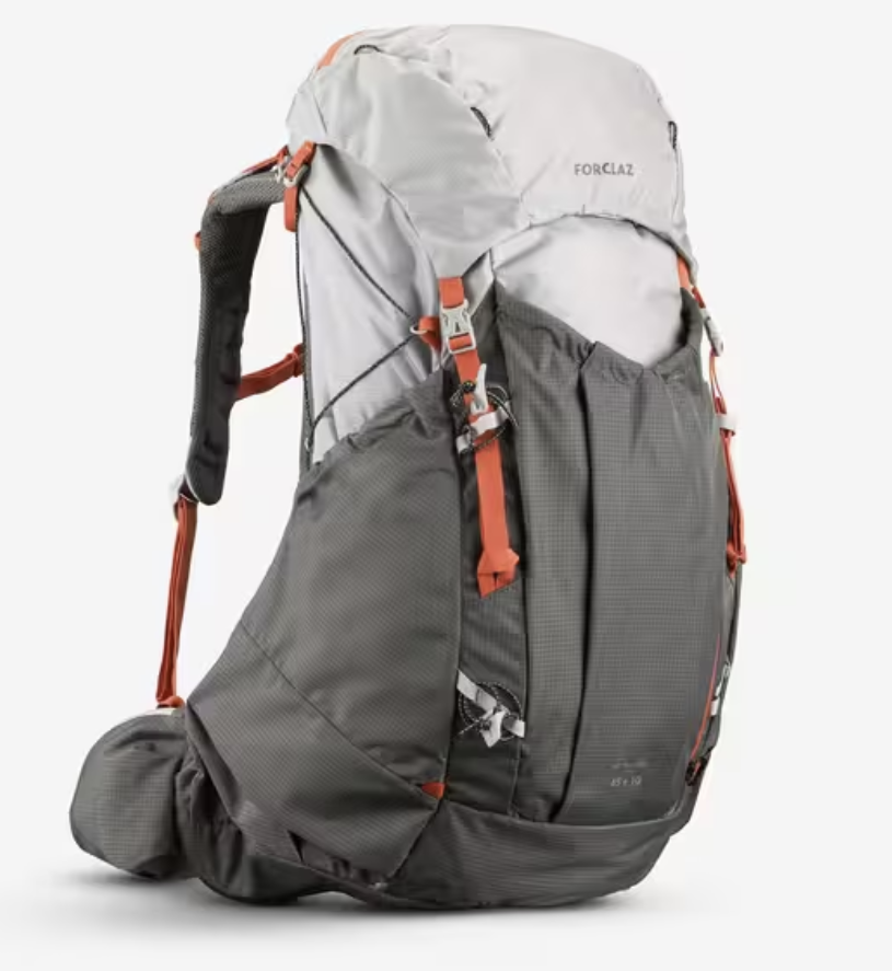 Zaino trekking donna MT900 ULTRALIGHT 45+10L grigio 150€