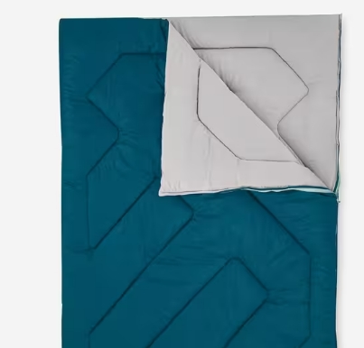 Sacco a pelo doppio Quechua per due persone 10° 50€ 
