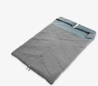 Sacco a pelo campeggio ARPENAZ ULTIM COMFORT 0°C cotone doppio 2 persone 180€