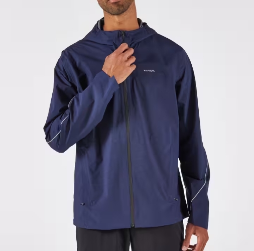 Giacca Kiprun Rain 500 uomo, 10.000 mm, ret 6, 70€