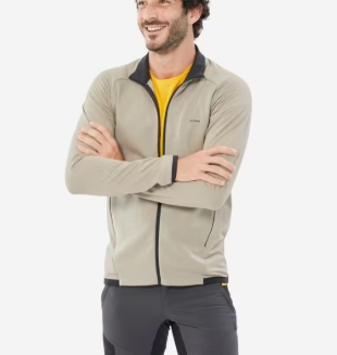 Pile MH500 light full zip uomo, 230g/m2, ret 4, 35€