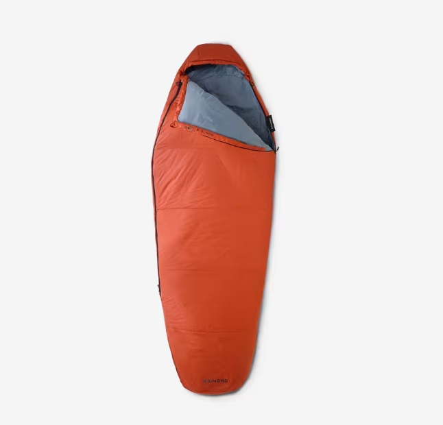 Sacco a pelo trekking Simond MT900 piuma 10°C 60€