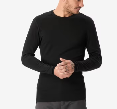 Maglia maniche lunghe Simond 100% merino uomo 55€