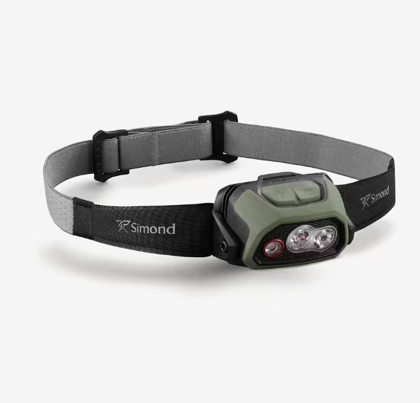 Lampada frontale Simond HL900 600lm 45€
