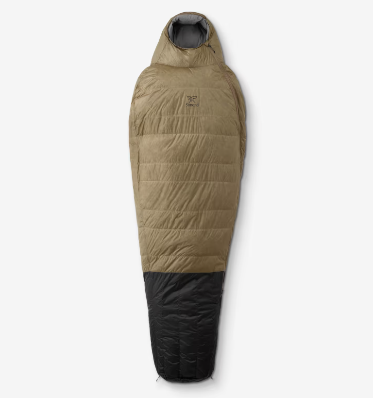Sacco a pelo Simond MT900 in piuma 5°C 190€